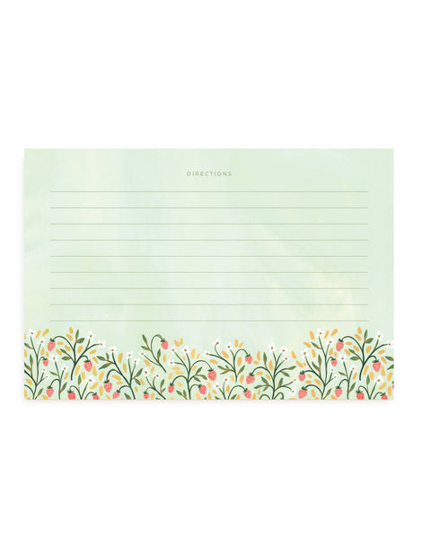 Strawberry Meadow Recipe Cards (1canoe2)