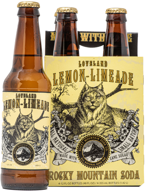 Loveland Lemon-Limeade Soda Pop (Rocky Mountain Soda)