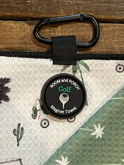 Palm Desert Golf Magnet Towel (ROOM and PORCH)