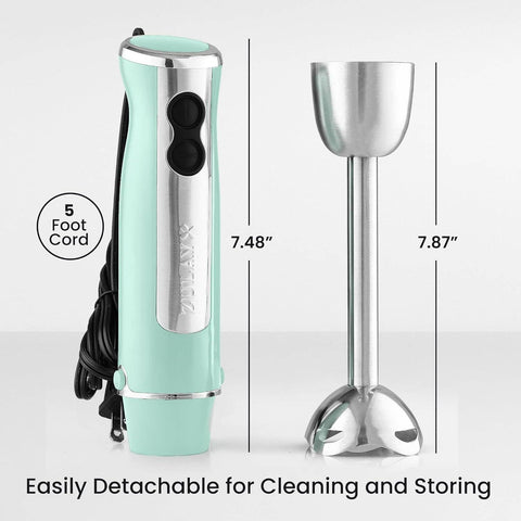 Powerful Immersion Blender: Aqua (Zulay Kitchen)