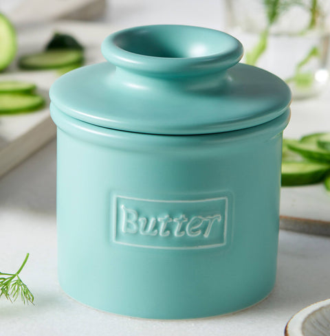 Butter Bell Cafe Matte Aqua (Butter Bell Crock)