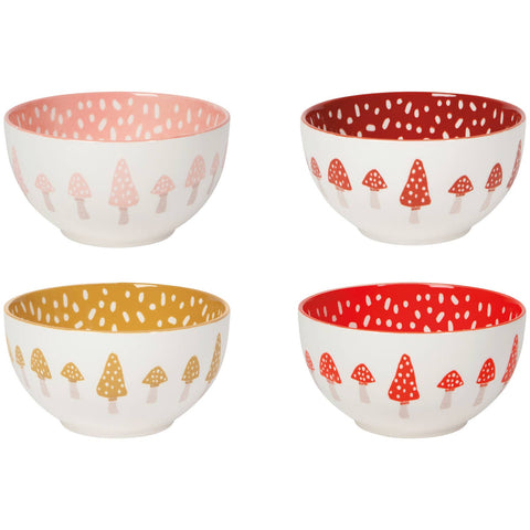 Toadstool Bowls Set of 4 (Danica Jubilee)