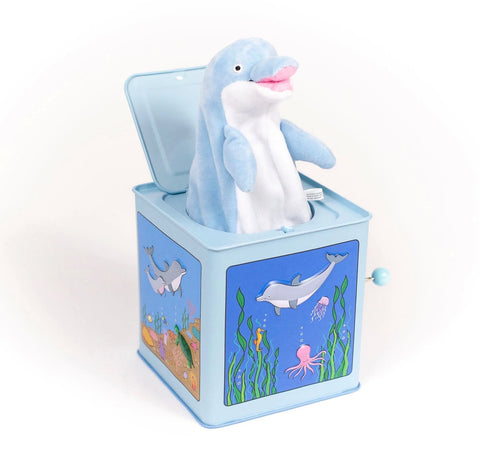 Dolphin Jack In The Box (Jack Rabbit Creations)