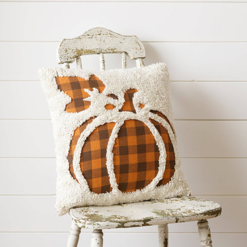 Pillow - Latch Hook Pumpkin (Audrey's)