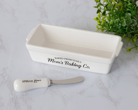 Butter Dish With Knife (Audrey's)