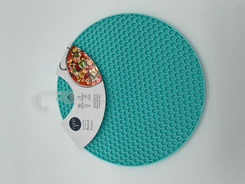 Round Trivet Cyan (Core Kitchen)