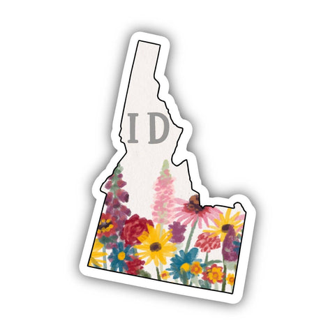 Idaho Painterly Pattern Sticker (Big Moods)