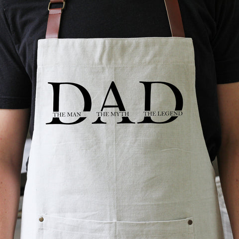 DAD The Man, The Myth, The Legend Apron (Porter Lane Home)