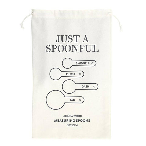 Face to Face Wood Measuring Spoons (Santa Barbara)