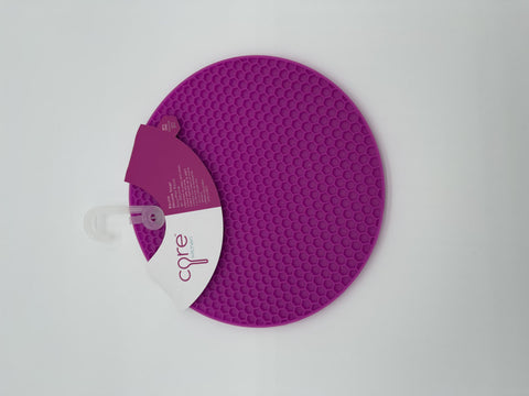 Round Trivet Purple (Core Kitchen)
