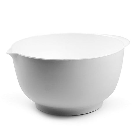 Melamine Mixing Bowl White 4 qt (RSVP)