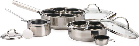 6 Egg Poacher Set (RSVP)
