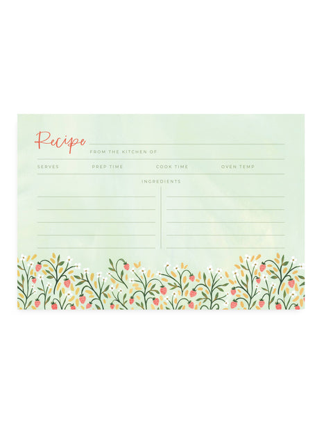 Strawberry Meadow Recipe Cards (1canoe2)