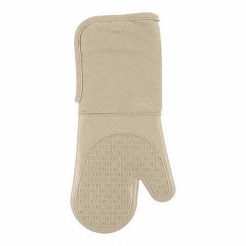 Gourmet Classics Heat Resistant Silicone Tan Oven Mit (Kaf Home)