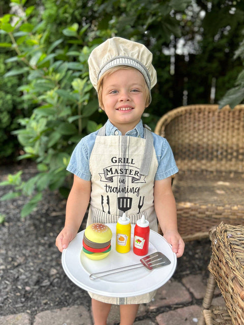 Child's Apron And Hat - Grill Master (Audrey's)