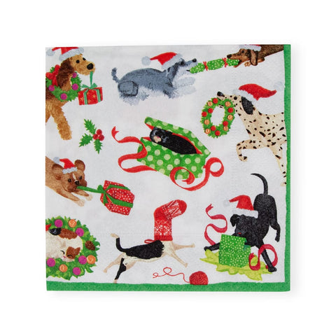 Luncheon Napkins Christmas Mischief (Caspari)