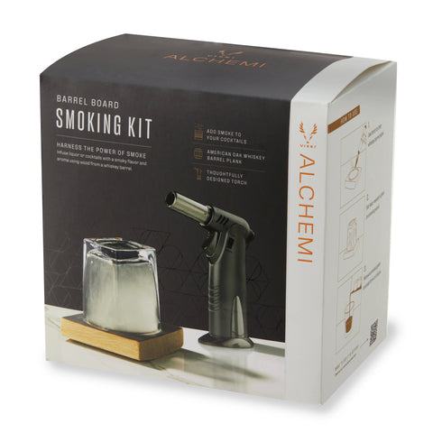 Alchemi Barrel Board Smoking Kit (Viski)