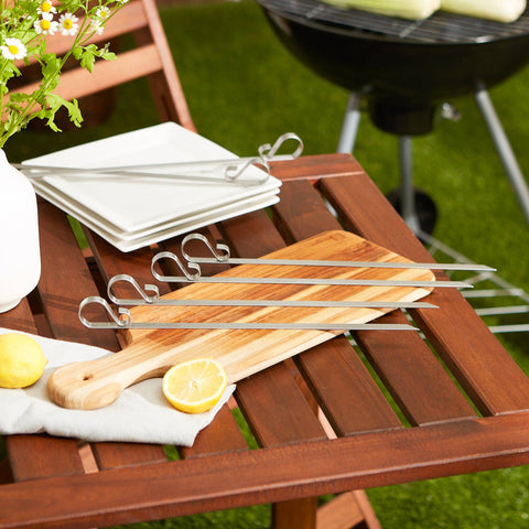 Endurance Stainless Steel Flat Skewers Set Of 6 (RSVP)