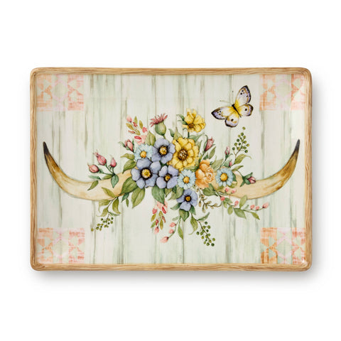 Rosewood Ranch Rectangular Platter 14" x 10" (Certified International)