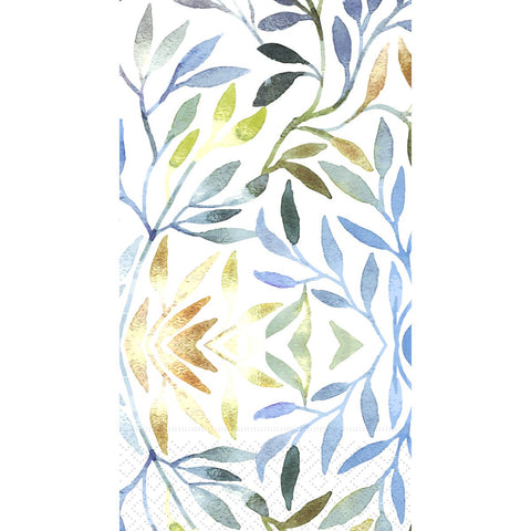 Paper Guest Towels Multicolor Leaves Fall (Boston International)