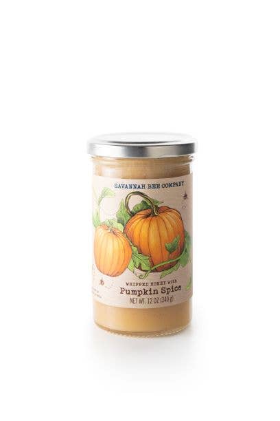 Whipped Honey with Pumpkin Spice - 12oz (Savannah Bee Company)