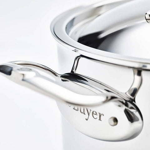AFFINITY 5-ply Stainless Steel Stewpan: 11" (De Buyer)
