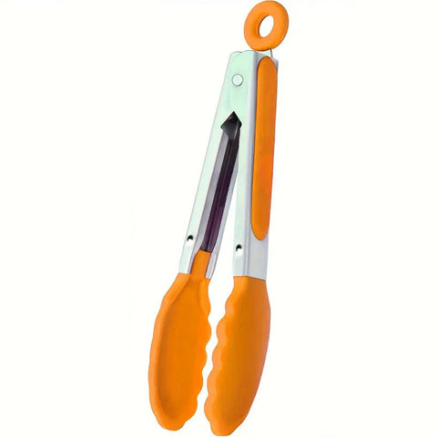 Mini Locking Tongs Orange (Core Kitchen)