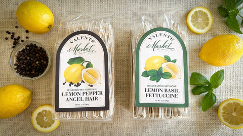 Lemon Pepper Angel Hair (Valente Pasta)