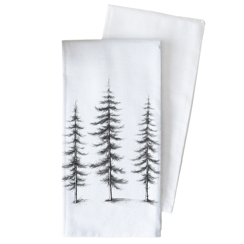 Tree Trio Tea Towel (Porter Lane Homes)