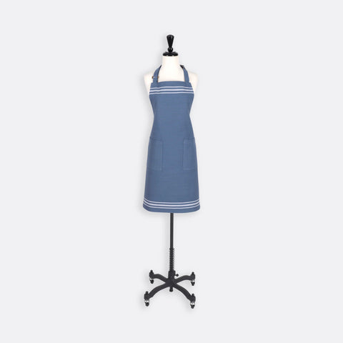 French Stripe Apron Bering Sea (KAF Home)