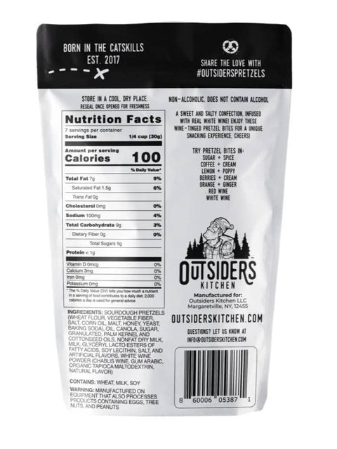 White Wine Pretzels Bites (Outsiders Kitchen)