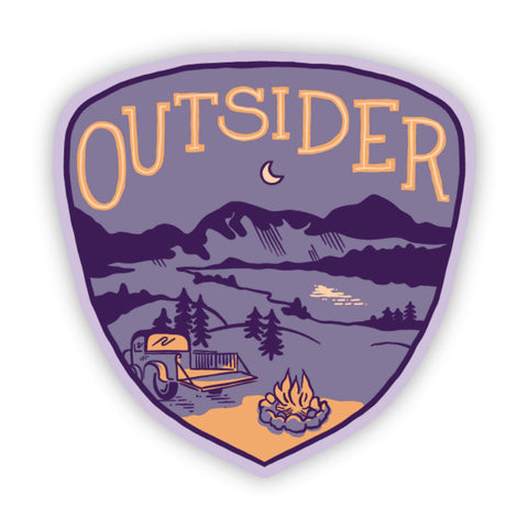 Outsider Nature Sticker (Big Moods)