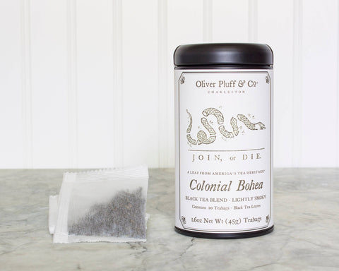 Colonial Bohea - 20 Teabags in Signature Tea Tin (Oliver Pluff & Company)