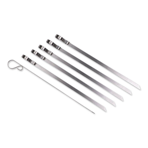 Endurance Stainless Steel Flat Skewers Set Of 6 (RSVP)