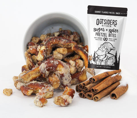 Sugar + Spice Pretzel Bites (Outsiders Kitchen)