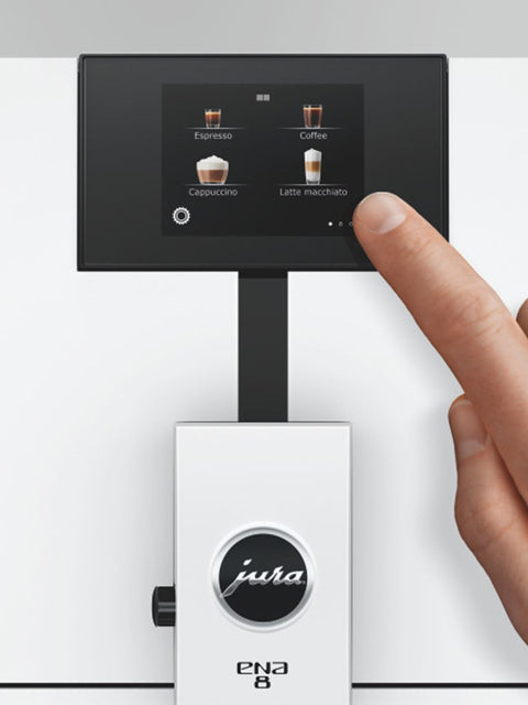 ENA 8 Full Nordic White Coffee Machine (Jura)