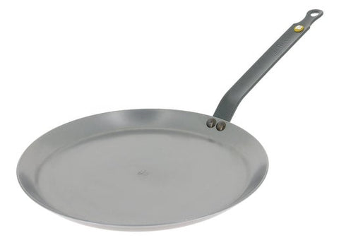 Round Crepe Pan -Mineral B Element 12'' (De Buyer)