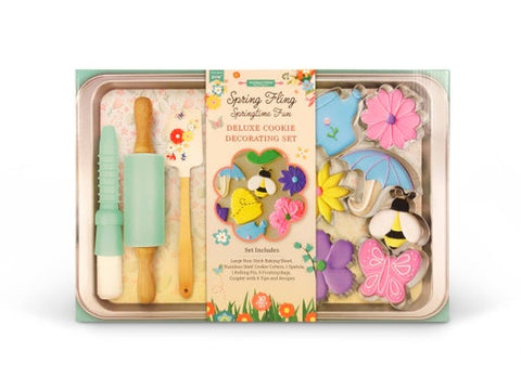 Spring Fling Springtime Fun Deluxe Cookie Decorating Set (Handstand Kitchen)