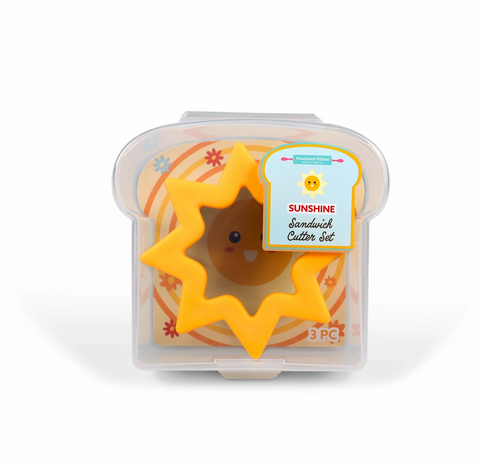 Sunny Days Sandwich Cutter Set: Sunshine (Handstand Kitchen)