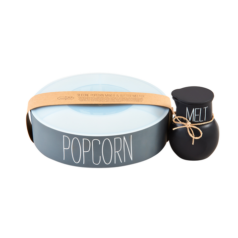 Silicone Popcorn Maker & Butter Melter (Mudpie)
