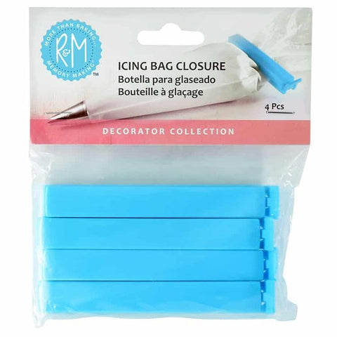 Icing Bag Closures 4" S/4 (More Than Baking)