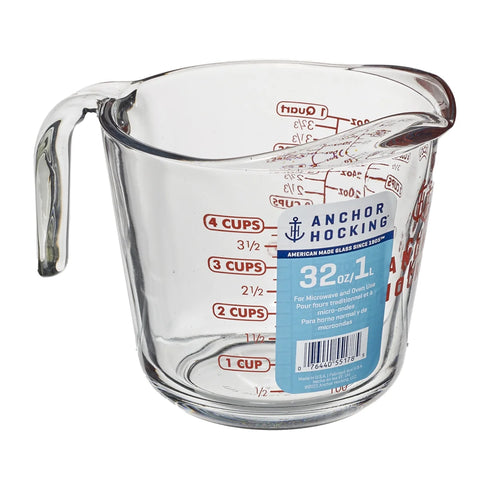 Glass Measuring Cup 4 Cup (Anchor Hocking)