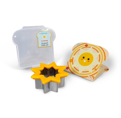 Sunny Days Sandwich Cutter Set: Sunshine (Handstand Kitchen)
