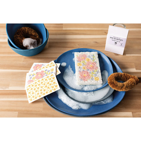 Full Bloom Pop Up Sponges Set of 4 Assorted (Danica)