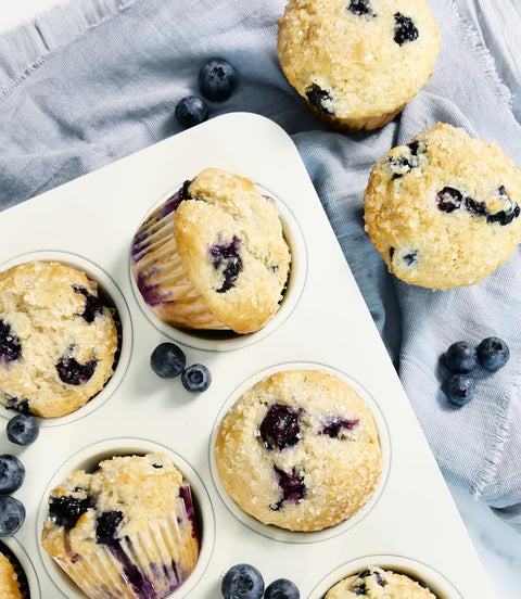 Muffin Pan Ceramic Nonstick Vanilla (Kitchen Gear)