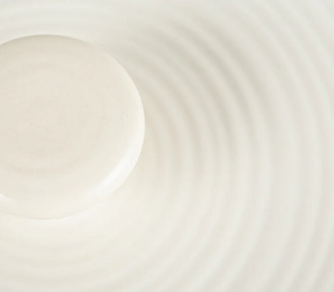 Tortilla Warmer Stoneware 8” White (RSVP)