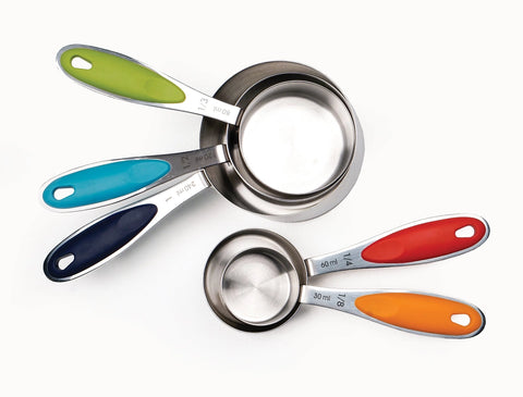 Measuring Cups - Color Handle Set of 5 (RSVP)