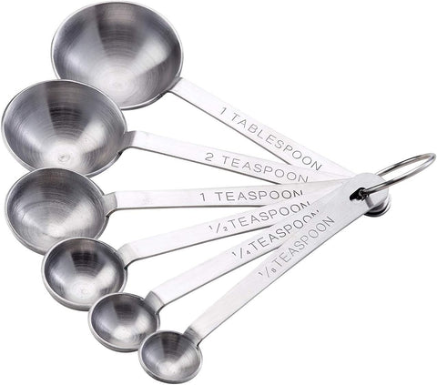 18/8 Stainless Steel Measuring Spoons (Mrs. Anderson)