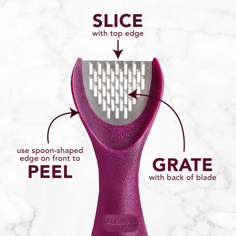 Ginger Peeler Grater 3in1 (Talisman)