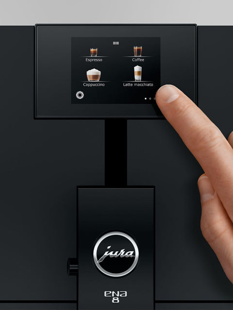 ENA 8 Full Metropolitan Black Coffee Maker (Jura)